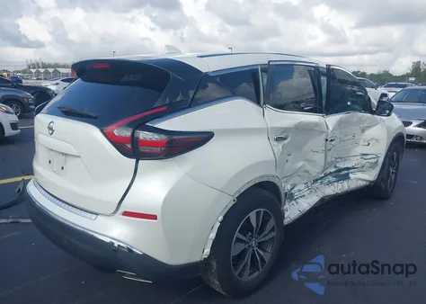 2021 Nissan Murano S Fwd z USA, uszkodzony, nr VIN 5N1AZ2AJ5MC104870
